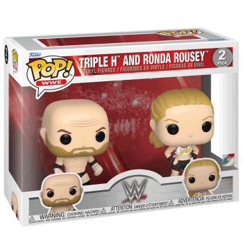 FUNKO POP! - Sports - Wrestling WWE Ronda Rousey and Triple H #2er Pack